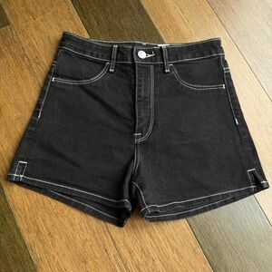 Gothic HighRise Denim Women's Shorts